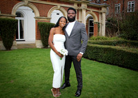 The Wedding of Wonu and Bola held on Friday 23rd February, 2024, at Bromley Registry  Office