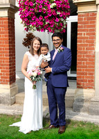 The wedding of Claire & Saju held on Friday 11th September, 2020
